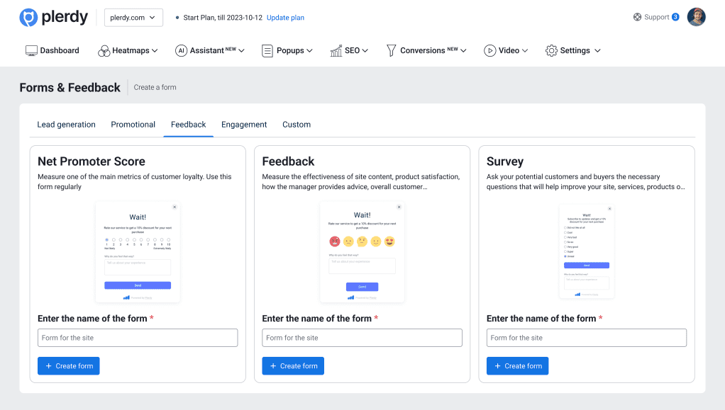 Configuration et analyse des feedbacks complets : sondages NPS, CES et CSAT