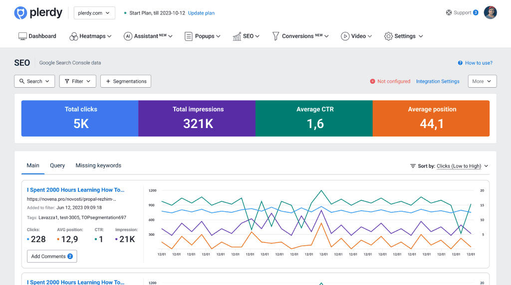 Экономия времени на SEO анализе