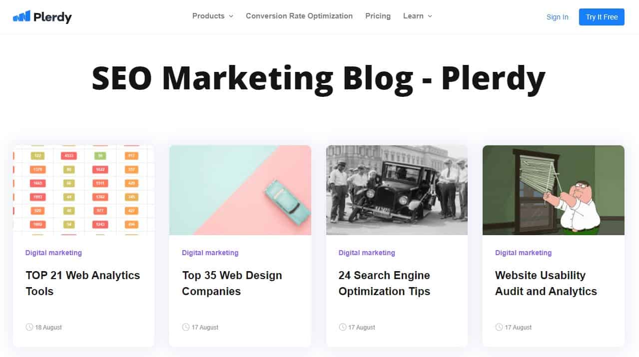 Top 50+ Digital Marketing Website Blogs – Plerdy