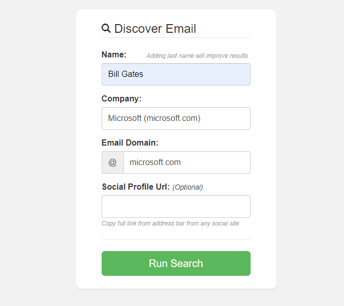 how do you find an email address for free