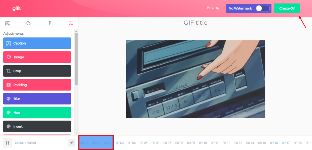 How to Make a GIF Online - Turn a Video into an Animated GIF 