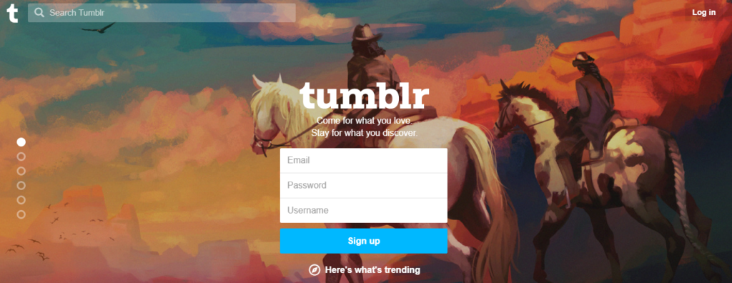 How to make a Tumblr blog website – Plerdy