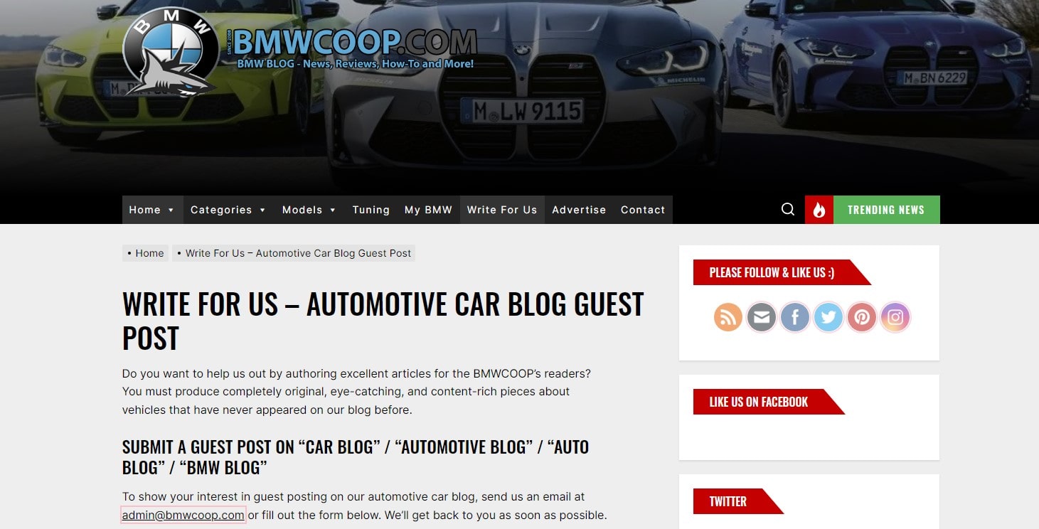 BMWCoop  BMW Blog, BMW News, BMW Reviews