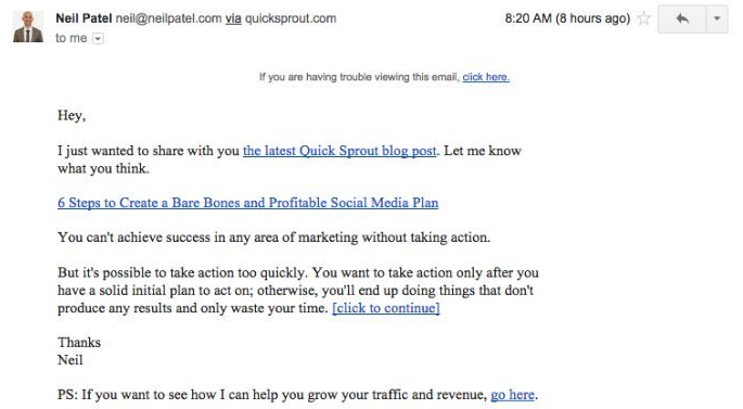 Creative Email Marketing Examples - 00003