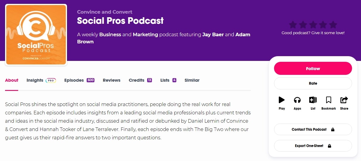 Best Marketing Podcasts - 0006