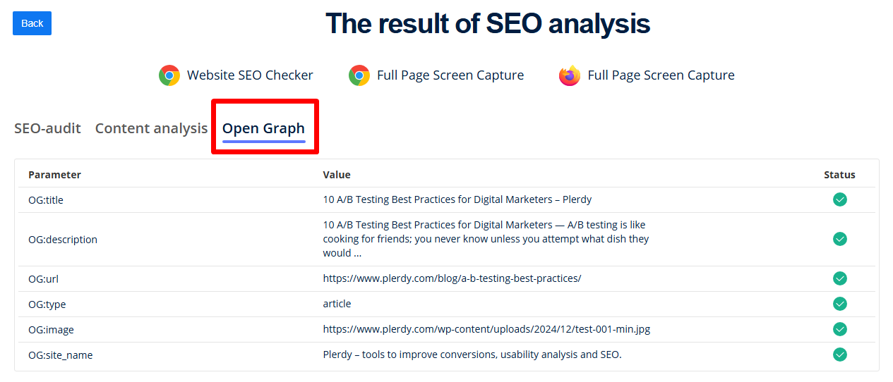 Open Graph Checker - 0002